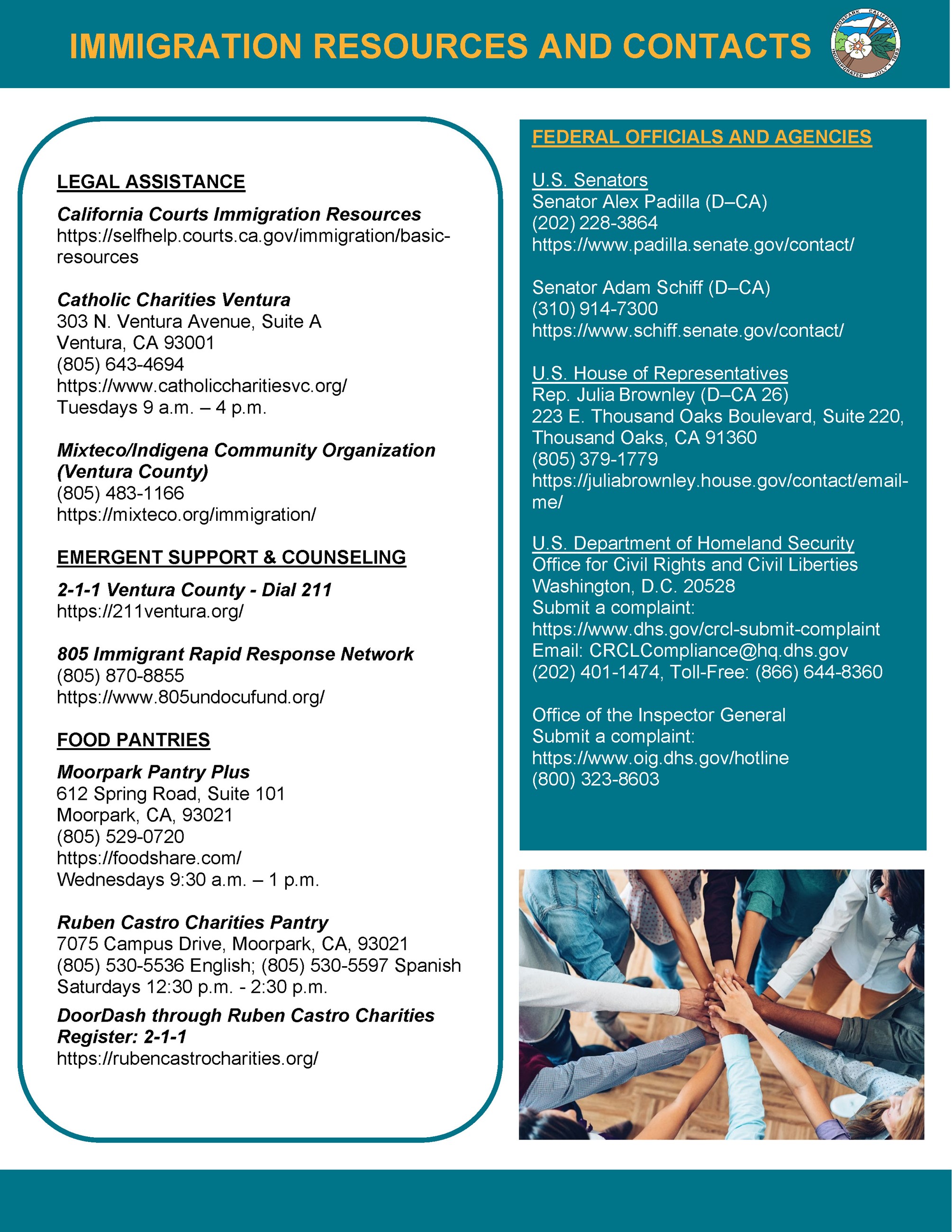 Immigration Resources (English)